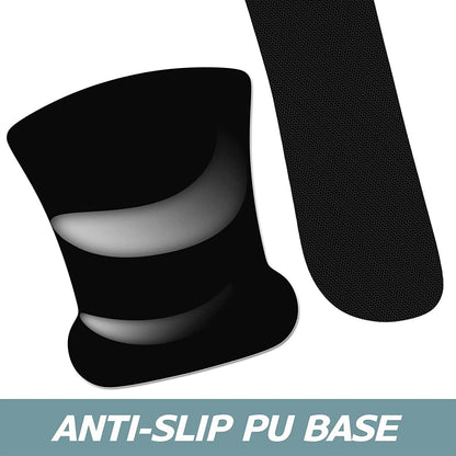 Mouse Pad Wrist Support Keyboard Wrist Rest Pad Ergonomic Mousepad Non-Slip Memory Foam Keyboard Pad Easy Typing Pain Relief Perfect for PC Laptop Gaming Office, Black Gold Marble